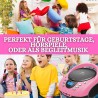 Boombox portable - cd/cd-r - usb - radio fm - entrée aux-in - prise casque - radio enfants - chaîne stéréo - système compact - r
