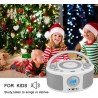 Poste cd enfant, wiscent radio fm lecteur cd portable boombox (avec bleutooth,radio fm,usb,aux,prise casque) lecteur cd enfant