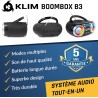 Klim boombox b3 - poste radio cd portable - nouveauté - radio fm, cd, bleutooth, usb, mp3 - cd boombox - mode filaire et sans fi