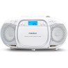 MEDION E66476 Stereo Sound System (Boombox, Lecteur CD, MP3, Cassette, Lecteur de Cassette Portable pour Enfants, Radio FM, AUX,