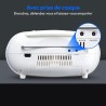 MEDION E66476 Stereo Sound System (Boombox, Lecteur CD, MP3, Cassette, Lecteur de Cassette Portable pour Enfants, Radio FM, AUX,