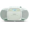MEDION E66476 Stereo Sound System (Boombox, Lecteur CD, MP3, Cassette, Lecteur de Cassette Portable pour Enfants, Radio FM, AUX,