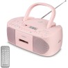 MEDION E65010 Radio stéréo (Lecteur CD, Cassette, Port USB, entrée Audio AUX, Lecture MP3. Radio FM PLL,40 mémoires de Stations,