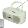 MEDION E65010 Radio stéréo (Lecteur CD, Cassette, Port USB, entrée Audio AUX, Lecture MP3. Radio FM PLL,40 mémoires de Stations,