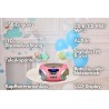 Lecteur cd avec éclairage led | prise casque | radio stéréo portable | radio enfant | chaîne | usb | lecteur cd/mp3 | radio fm |