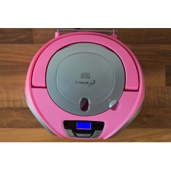 Lecteur cd avec éclairage led | prise casque | radio stéréo portable | radio enfant | chaîne | usb | lecteur cd/mp3 | radio fm |