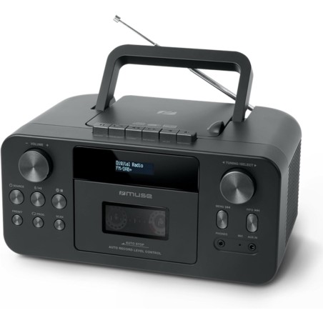 MUSE Radio Cassette CD M-182 DB