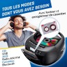 Klim lecteur cd & lecteur cassette audio, am/fm poste radio cd, lecteur cd bleutooth, son stéréo, télécommande, enregistrement d
