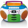 Lenco SCD-971 - Radio portable - CD - Lecteur cassette - enfants - Multicolor