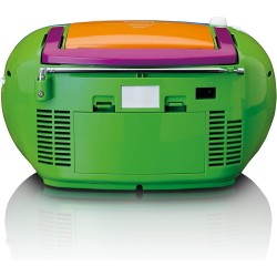 Lenco SCD-971 - Radio portable - CD - Lecteur cassette - enfants - Multicolor