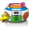 Lenco SCD-971 - Radio portable - CD - Lecteur cassette - enfants - Multicolor