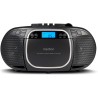 MEDION E66476 Stereo Sound System (Boombox, Lecteur CD, MP3, Cassette, Lecteur de Cassette Portable pour Enfants, Radio FM, AUX,