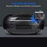 MEDION E66476 Stereo Sound System (Boombox, Lecteur CD, MP3, Cassette, Lecteur de Cassette Portable pour Enfants, Radio FM, AUX,