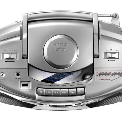 Karcher RR 510N Portable Radio CD Stéréo (Lecteur CD / MP3, Radio FM, Cassette, Lecture MP3, 100 Watt (PMPO), USB 2.0).