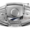 Karcher RR 510N Portable Radio CD Stéréo (Lecteur CD / MP3, Radio FM, Cassette, Lecture MP3, 100 Watt (PMPO), USB 2.0).