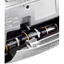 Karcher RR 510N Portable Radio CD Stéréo (Lecteur CD / MP3, Radio FM, Cassette, Lecture MP3, 100 Watt (PMPO), USB 2.0).