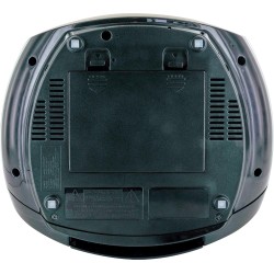 SCHWAIGER 658026 Lecteur CD avec Cassette et Radio MP3 Connexion USB FM Radio AUX Casque Boombox Fonctionnement sur Secteur et P