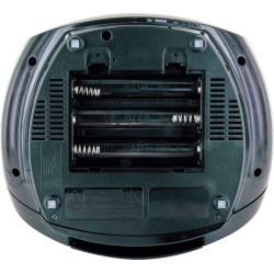 SCHWAIGER 658026 Lecteur CD avec Cassette et Radio MP3 Connexion USB FM Radio AUX Casque Boombox Fonctionnement sur Secteur et P