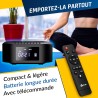 Klim boombox e1 - poste radio cd portable - extra bass avec subwoofer - radio fm, cd, bleutooth, usb, bleutooth, mp3 - mode fila