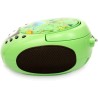 Lecteur - Radio CD - USB WeKids: FM, Lecteur CD/CD-R/CD-RW/MP3, RMS2*2W, entrée Aux et Micro, modèle Dinosaure