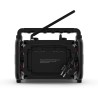 Perfectpro rockbox radio de chantier dab+, fm aux, bleutooth®, fm résistante aux chocs, noir