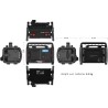 Perfectpro rockbox radio de chantier dab+, fm aux, bleutooth®, fm résistante aux chocs, noir