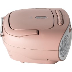 Reflexion RCR2260 Lecteur CD avec Cassette et Radio pour Alimentation Secteur et Batterie (Radio FM PLL, écran LCD, entrée AUX, 