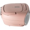 Reflexion RCR2260 Lecteur CD avec Cassette et Radio pour Alimentation Secteur et Batterie (Radio FM PLL, écran LCD, entrée AUX, 