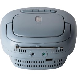 Reflexion RCR2260BL Radio-Lecteur CD FM AUX, CD, Cassette, FM Bleu-Blanc
