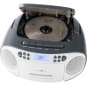 Reflexion RCR2260GR Radio-Lecteur CD FM AUX, CD, Cassette, FM Gris-Blanc