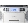 Reflexion RCR2260GR Radio-Lecteur CD FM AUX, CD, Cassette, FM Gris-Blanc