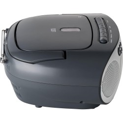 Reflexion RCR2260GR Radio-Lecteur CD FM AUX, CD, Cassette, FM Gris-Blanc