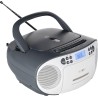 Reflexion RCR2260GR Radio-Lecteur CD FM AUX, CD, Cassette, FM Gris-Blanc