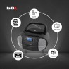 Bsl boombox radio cd portable avec boîtier et bleutooth jl2021a | 6 w rms | fm et usb | mp3 | écran lcd | aux in et usb casque