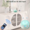 Lecteur cd portable boombox pour enfants (avec bleutooth, radio fm, mp3, usb, aux, prise casque), son stéréo pour toute la famil