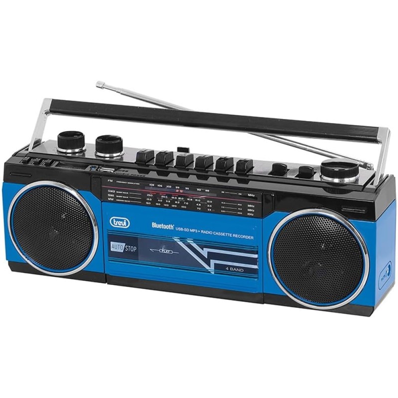 Trevi 0RR50104 Radio USB Bleu