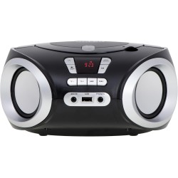 Adler AD 1181 Lecteur/Platine Boombox (Noir)