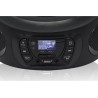 Roadstar CDR-375D+/BK Radio CD Player Portable Dab/Dab+ / FM, Lecteur CD-MP3, CD-R, CD-RW, USB, Stereo, Télécommande, AUX-in, So