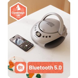 Lecteur CD Oakcastle CD250 (Argent)