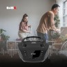 Boombox bsl jl-2031a radio cd portable bleutooth avec 4 w de puissance rms radio fm et port usb compatible avec fichiers mp3 écr