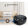 Retekess TR621 Boombox Poste Radio CD,Lecteur Cassette Audio,Boombox Stereo avec Enregistrement,Télécommande,Prise en Charge USB