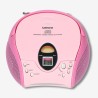 Lenco SCD24 - Radio CD enfant - Stéréo - Boombox - Tuner Radio FM - Ttel Storage - 2 x 1.5W RMS Power - Secteur & Batterie - Ros