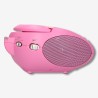 Lenco SCD24 - Radio CD enfant - Stéréo - Boombox - Tuner Radio FM - Ttel Storage - 2 x 1.5W RMS Power - Secteur & Batterie - Ros