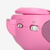 Lenco SCD24 - Radio CD enfant - Stéréo - Boombox - Tuner Radio FM - Ttel Storage - 2 x 1.5W RMS Power - Secteur & Batterie - Ros