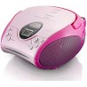 Lenco SCD-24 - Radio CD Enfant - Stéréo - Boombox - Tuner Radio FM - Ttel Storage - 2 x 1,5 W RMS Power - Alimentation Secteur e