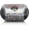 Lenco SCD-24 - Lecteur CD pour Enfants - Radio CD - Chaîne stéréo - Boombox - Tuner Radio FM - Titre - 2 x 1,5 W RMS - Alimentat