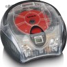 Lenco SCD-24 - Lecteur CD pour Enfants - Radio CD - Chaîne stéréo - Boombox - Tuner Radio FM - Titre - 2 x 1,5 W RMS - Alimentat