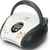 Lenco SCD-24 SCD24 - Lecteur CD pour enfants - Radio CD - Système stéréo - Boombox - Tuner radio FM - Mémoire de piste - Aliment