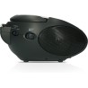 Lenco SCD-24 SCD24 - Lecteur CD pour enfants - Radio CD - Système stéréo - Boombox - Tuner radio FM - Mémoire de piste - Aliment