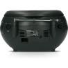 Lenco SCD-24 SCD24 - Lecteur CD pour enfants - Radio CD - Système stéréo - Boombox - Tuner radio FM - Mémoire de piste - Aliment